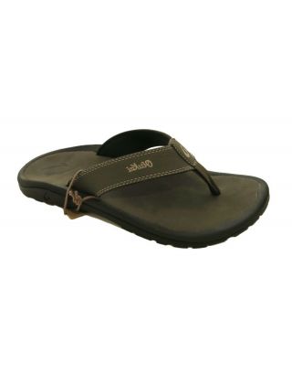 Olukai - Ohana leather - Groen