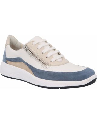 Solidus - Wijdte F - 56289 - blauw - Uitneembaar voetbed