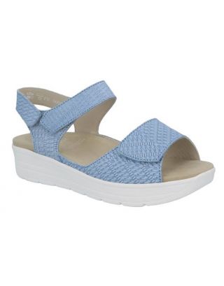 Solidus - Wijdte G - 48000 80437 - Blauw - Uitneembaar voetbed