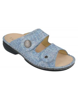 FinnComfort - ca K wijdte - Sansibar 2550 840214 - Jeans - Uitneembaar voetbed