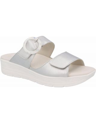 Solidus - Wijdte G - Zilver - 48030 - Uitneembaar voetbed