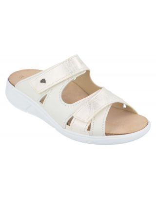 Finn Comfort - ca K wijdte - Palau - 3350 - Marmerwit - Uitneembaar voetbed