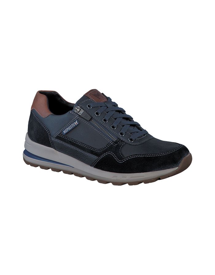 Mephisto Bradley Blauw Sneakers - Cottelli Podologie \u0026 Schoenen