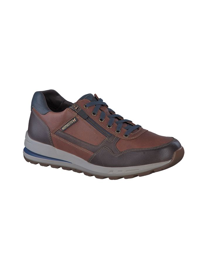 Mephisto Bradley sneakers bruin - Aalders Schoenmode