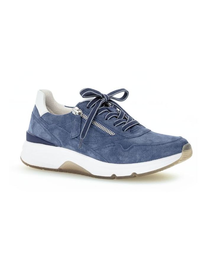 Gabor - Wijdte G - 66 989 26 - Jeans suÃ©de - Uitneembaar voetbed