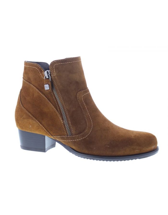 Helioform - Wijdte K - 231 0425 - Cognac - Uitneembaar voetbed