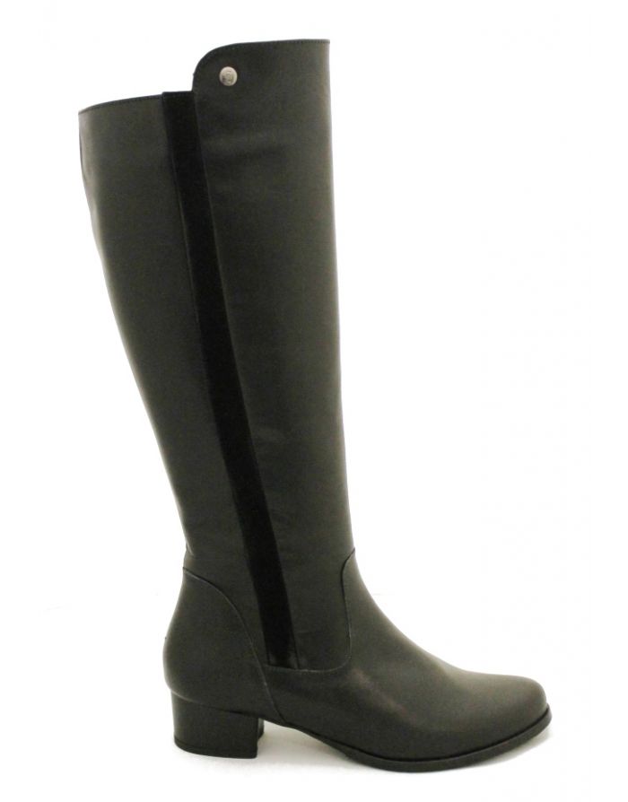 Christina Capo - Wijdte K - 21205 Zwart - Uitneembaar voetbed - Schacht 41  cm