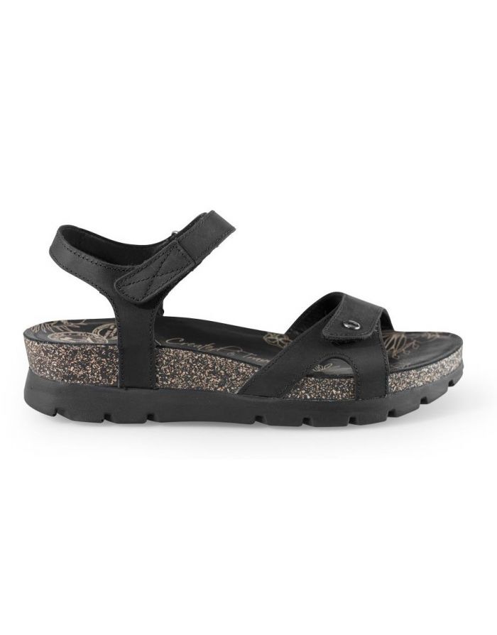 Sandals for woman PANAMA JACK SULIA BASICS B2 NAPA GRASS NEGRO
