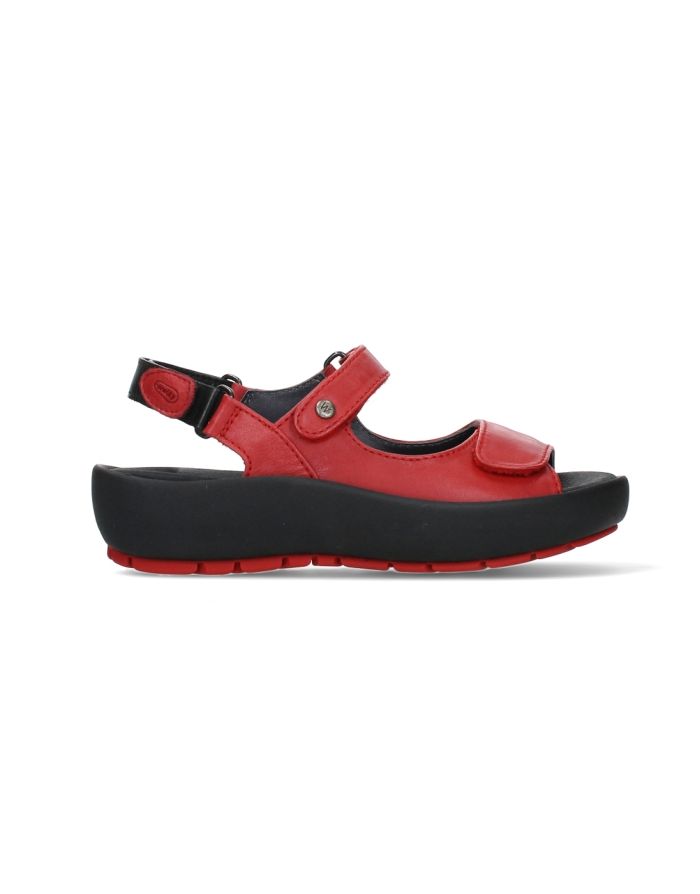 Wolky - Rio - 0332520 - Rood - Uitneembaar voetbed