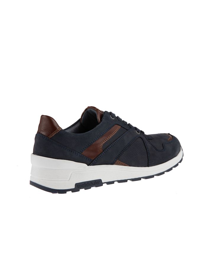 Waldlaufer - Wijdte H - 734002 - Blauw - Uitneembaar voetbed
