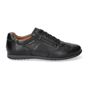Mephisto - ca  G Wijdte - Leon 6100 - Zwart - Uitneembaar voetbed