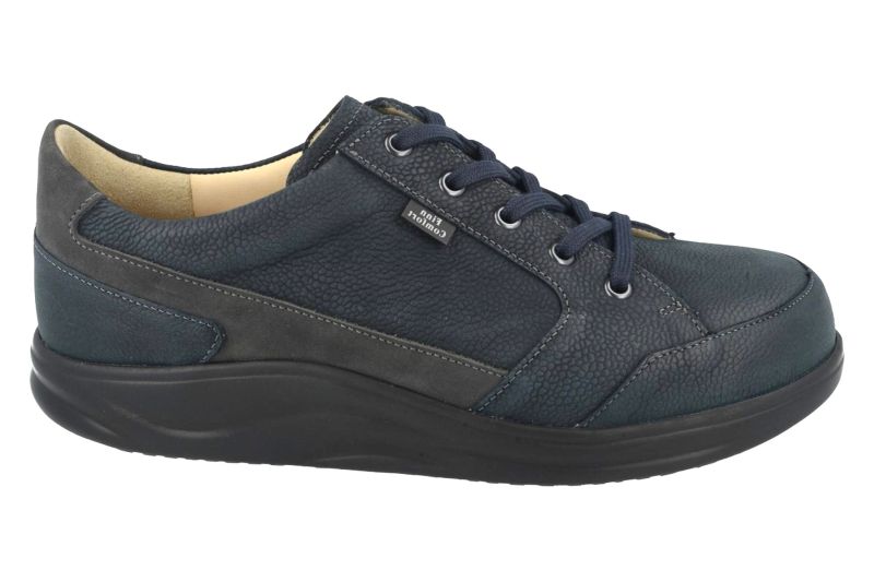 Finncomfort - ca Wijdte H - Huarez 1174 - Blauw combi - Uitneembaar voetbed