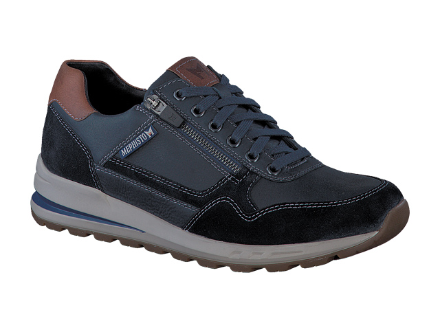 Mephisto - Bradley - Blauw - Uitneembaar voetbed