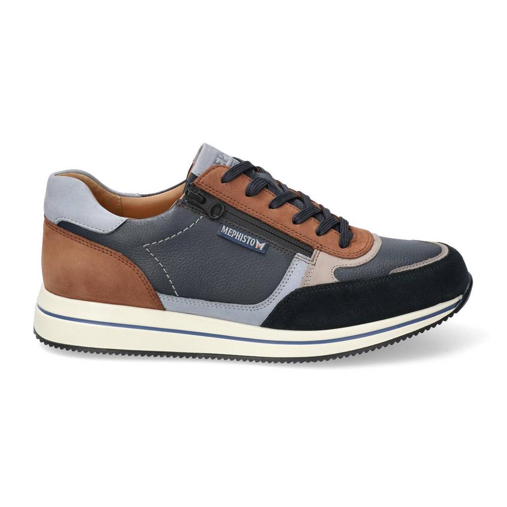 Mephisto - ca H wijdte - Gilford - 3655 1545 - Blauw - Uitneembaar voetbed