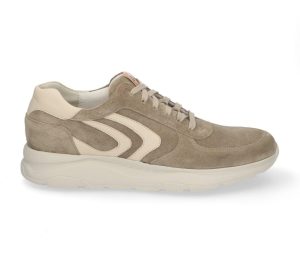 Gijs - Wijdte H - 2160 2135 - Taupe - Uitneembaar voetbed