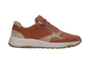 Waldlaufer - Wijdte K - John - 662001 413 - Cognac - Uitneembaar voetbed