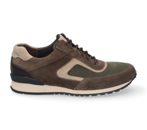 Gijs - Wijdte K - 2138 1255 - Taupe - Uitneembaar voetbed
