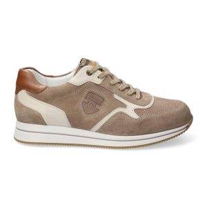 Mephisto - ca H wijdte - Garcia 9837 - Taupe - Uitneembaar voetbed