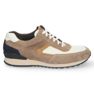 Gijs - Wijdte K - 2138 2174 - Beige combinatie - Uitneembaar voetbed