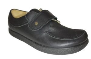 Jacoform  -370  - Zwart - 6 tenen schoenen -  Natuurleest
