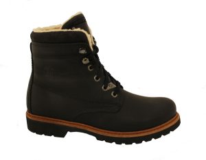 Panama Jack - 03 Aviator Igloo - Zwart - Uitneembaar voetbed - Lamsvacht