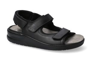 Mephisto - Valden - 11900 - Zwart - Ca. wijdte K  -  Uitneembaar voetbed