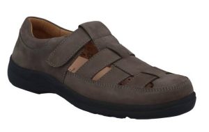 Solidus - Wijdte H - 87082 20443 - Taupe - Uitneembaar voetbed