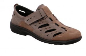 Rohde -  Wijdte G 1/2 -  1235-17 Taupe -  Uitneembaar voetbed.
