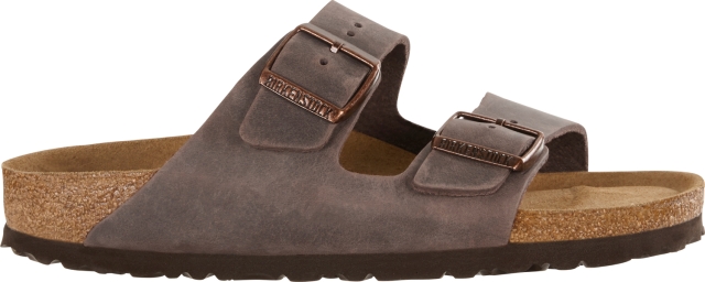 Birkenstock - Arizona - Bruin Leer - Soft Voetbed.