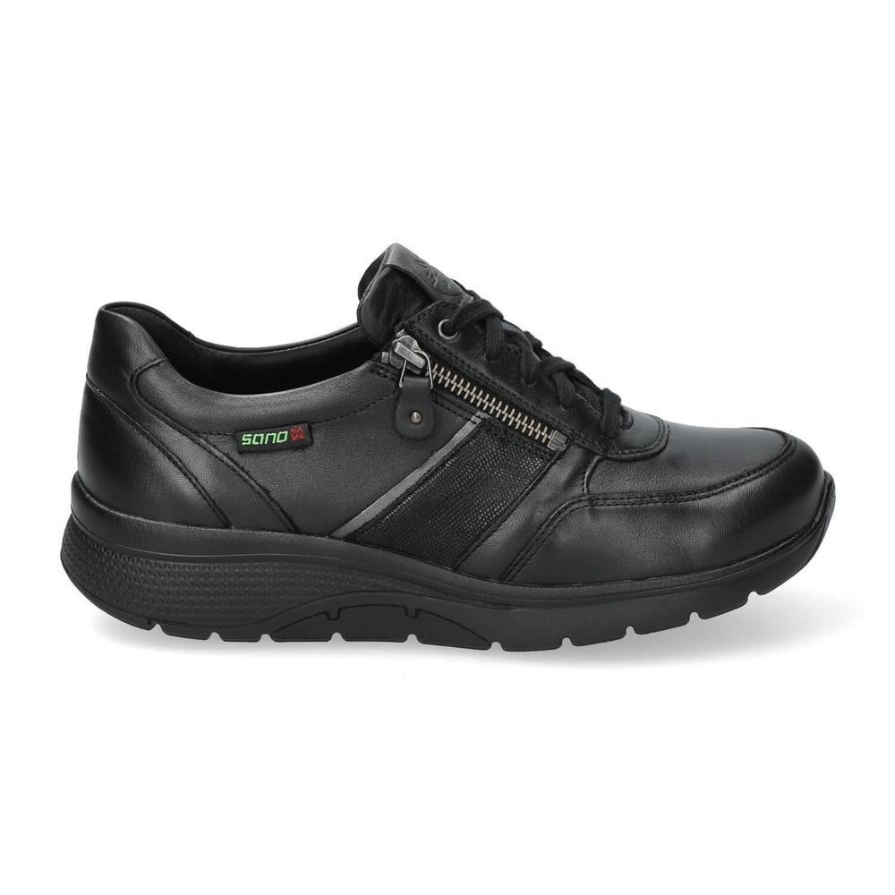 Mephisto - Sano - Izae 1200-9503 - Zwart - Uitneembaar voetbed