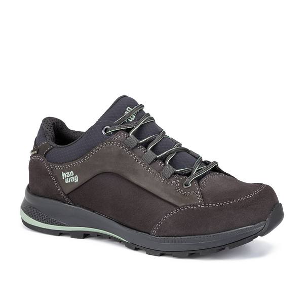 Hanwag - Banks Low Bunion Lady GTX - Grijs - Uitneembaar voetbed
