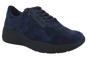 Solidus - Wijdte K - 66001 80475 - Blauw - Uitneembaar voetbed