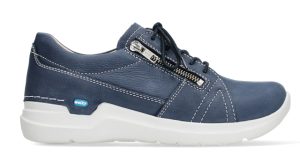 Wolky - Feltwell - 660911 820 - Blauw - Uitneembaar voetbed