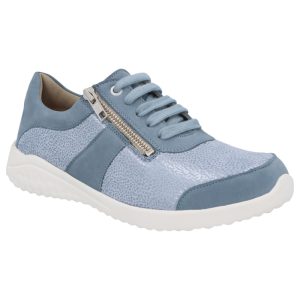 Solidus - Wijdte K - 60508 - Jeans combi - Uitneembaar voetbed