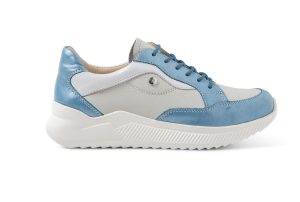 Wolky - E-Way - 05827 90850 - Blauw/beige - Uitneembaar voetbed