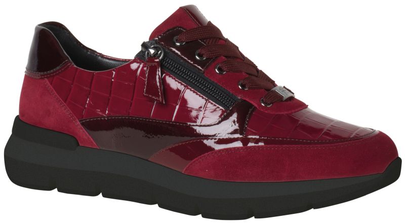 Hassia - Wijdte H - 301355 - Bordo - Uitneembaar voetbed