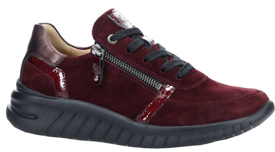 Hartjes - Wijdte G - Wave - 162 2401 10.10 - Bordo - Uitneembaar voetbed