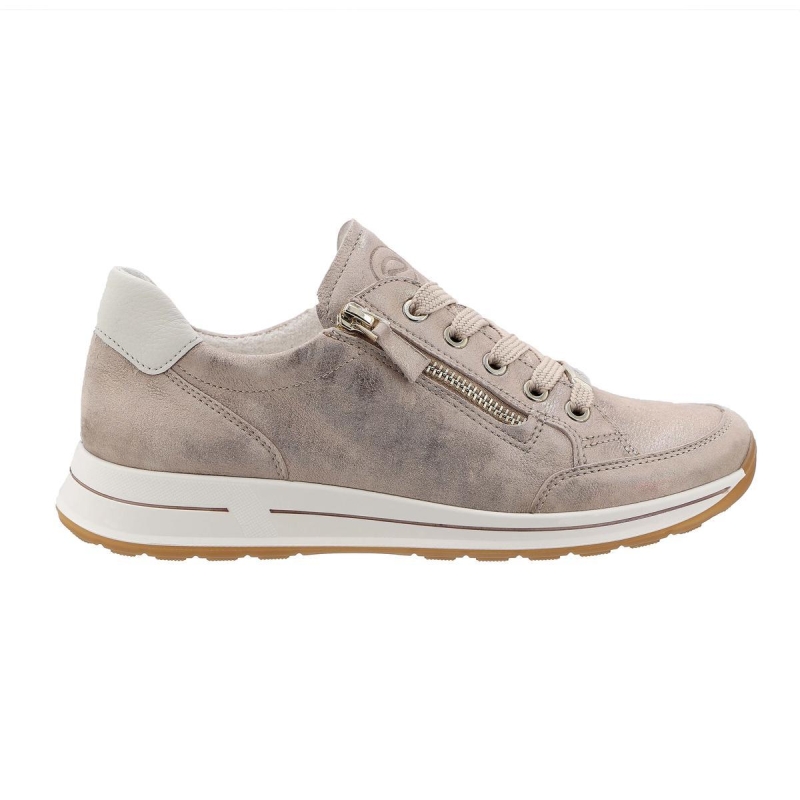 Ara - Wijdte H - 54801 75 - Beige - Uitneembaar voetbed