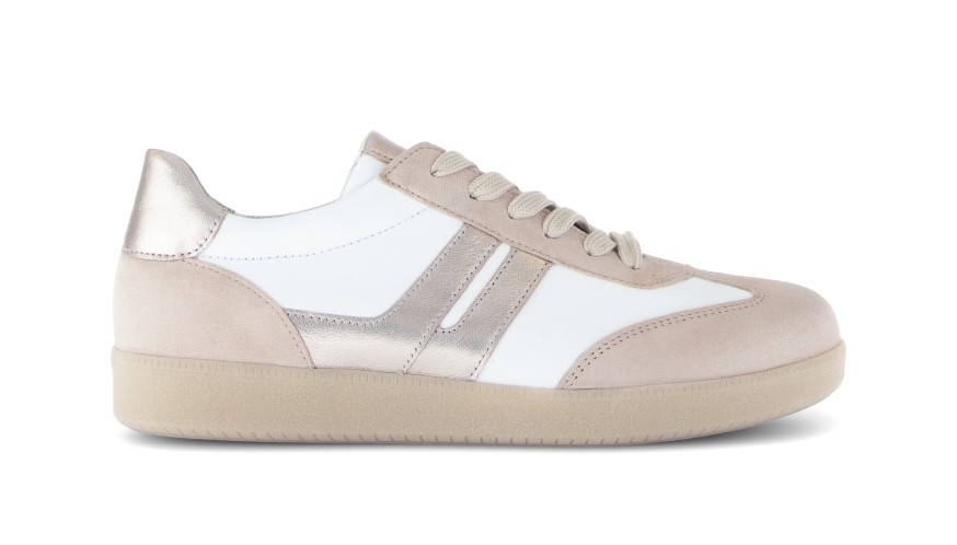 Gabor - Wijdte F - 83.300 12 - Beige - Uitneembaar voetbed