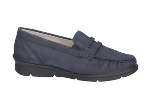 Waldlaufer - Wijdte K - 693502 1981 217 - Blauw - Uitneembaar voetbed