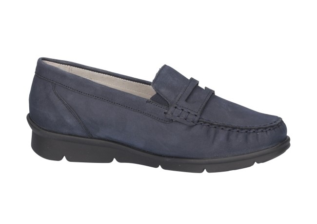 Waldlaufer - Wijdte K - 693502 1981 217 - Blauw - Uitneembaar voetbed