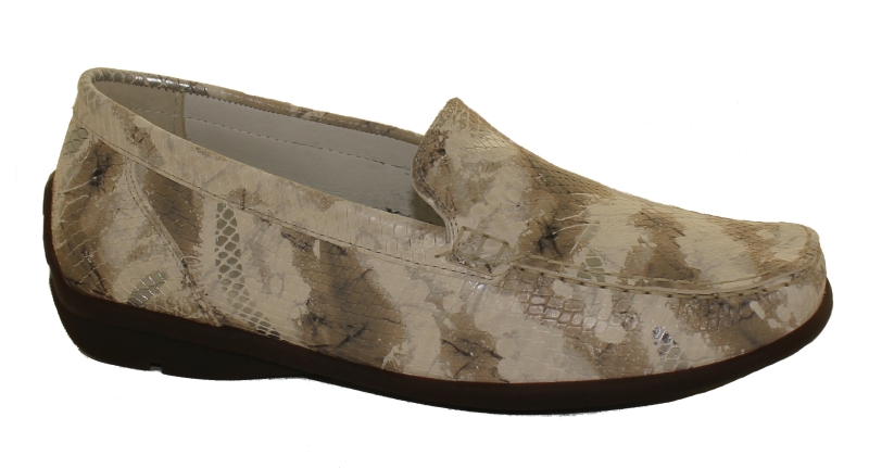Waldlaufer - Wijdte H - 431000 169 110 - Beige combi - Uitneembaar voetbed
