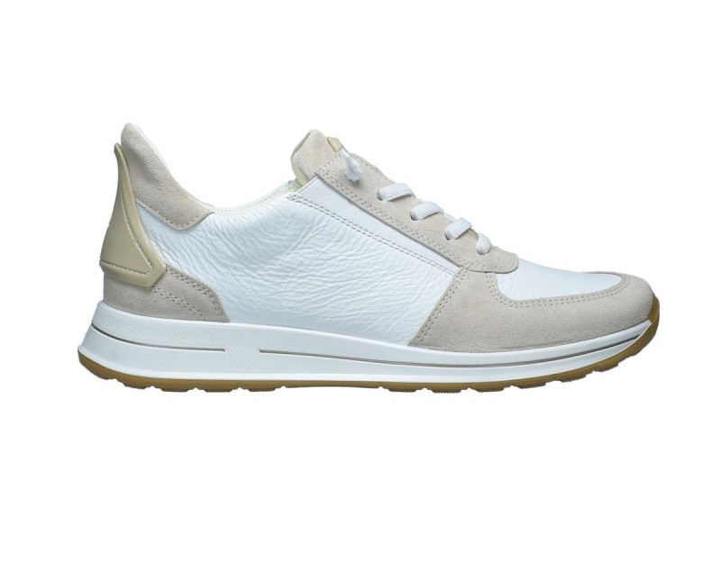 Ara - Slip on - Wijdte H - Roomwit - 24836 - Uitneembaar voetbed