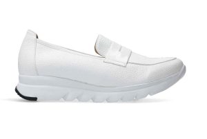 Wolky - 02127 81 100 - Snoafer - Wit - Penny loafer - Uitneembaar voetbed