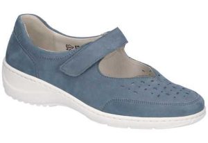 Waldlaufer - Wijdte K  - 607315 191 263 - Jeans - Uitneembaar voetbed