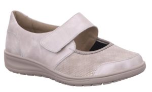 Solidus - Wijdte K - 290503 20728 - Licht taupe - Uitneembaar voetbed