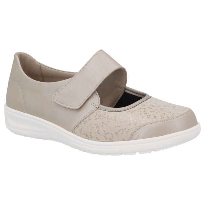 Solidus - Wijdte K - 29503 - Beige - Uitneembaar Voetbed