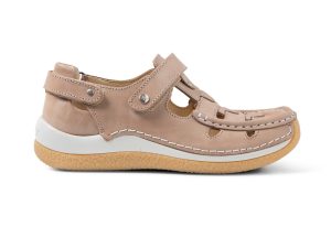 Wolky - Esperanza - Beige - Uitneembaar voetbed