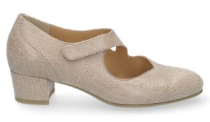 Durea - Wijdte H - Taupe - 5755 - Uitneembaar Voetbed