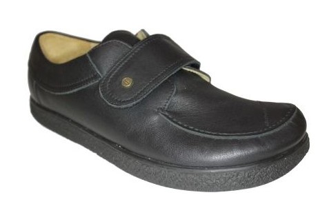 Jacoform - 370 - Zwart - 6 tenen schoenen - Natuurleest